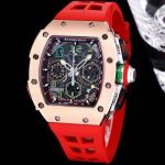 RICHARD MILLE RM65-01 Chronograph Rose Gold Copy Watch